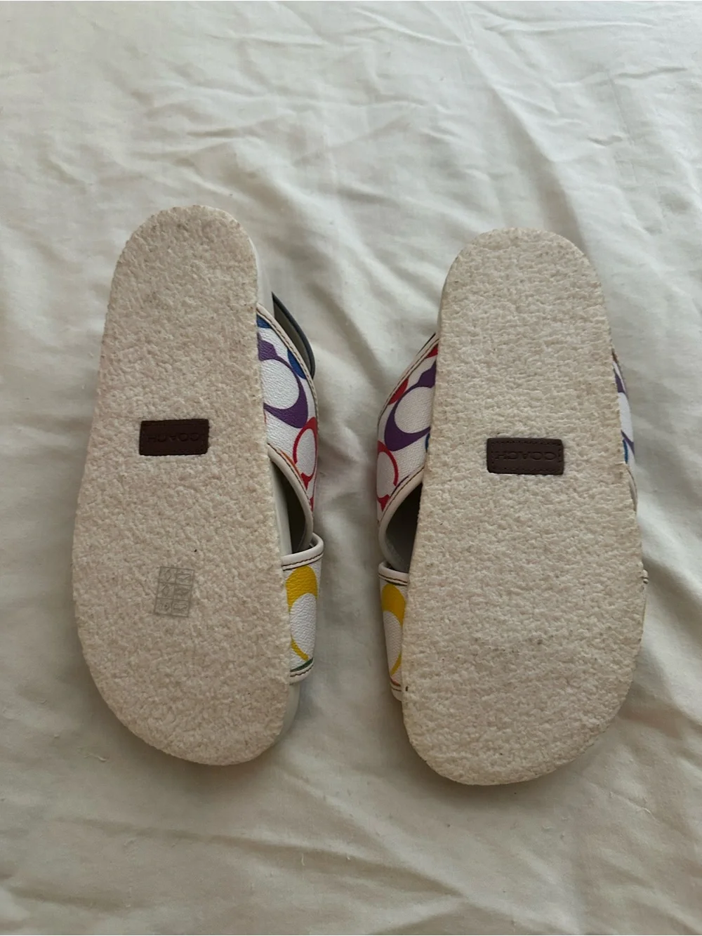 Coach kids sandals